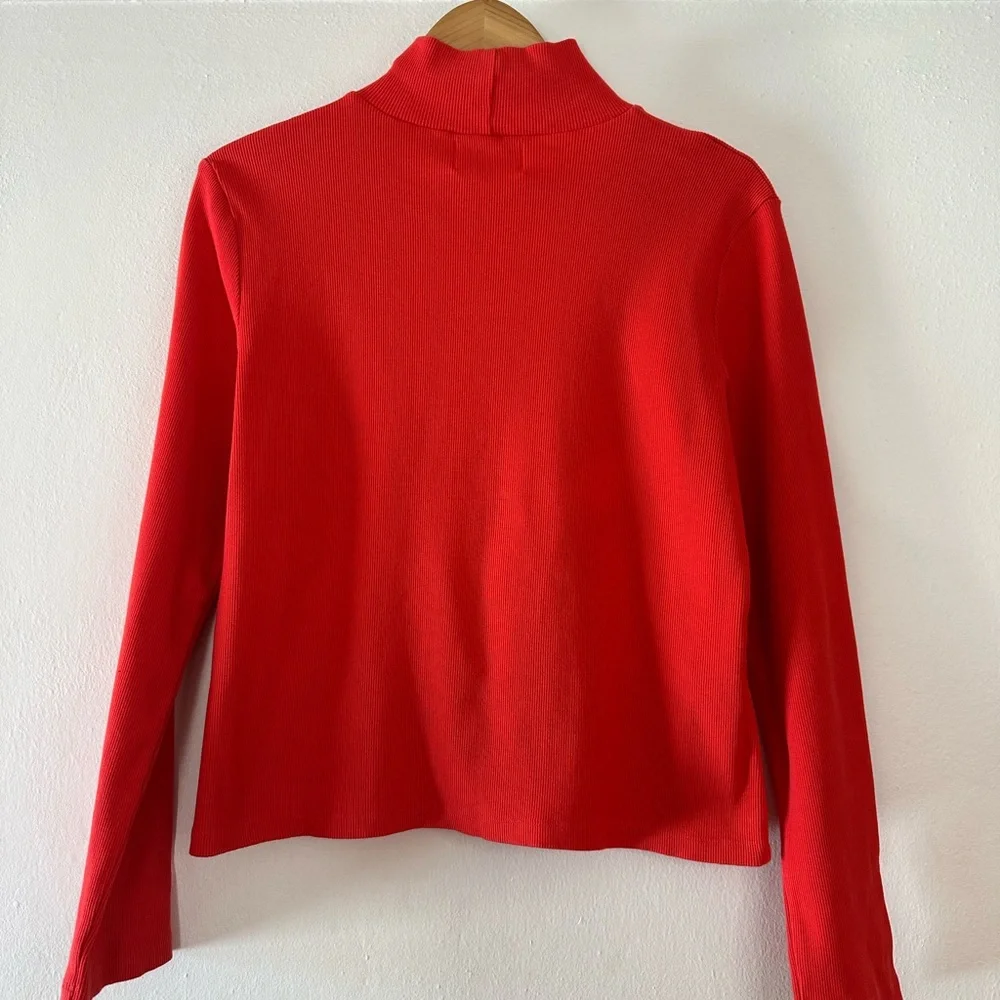 Perfect Red Turtleneck - Picture 2 of 5